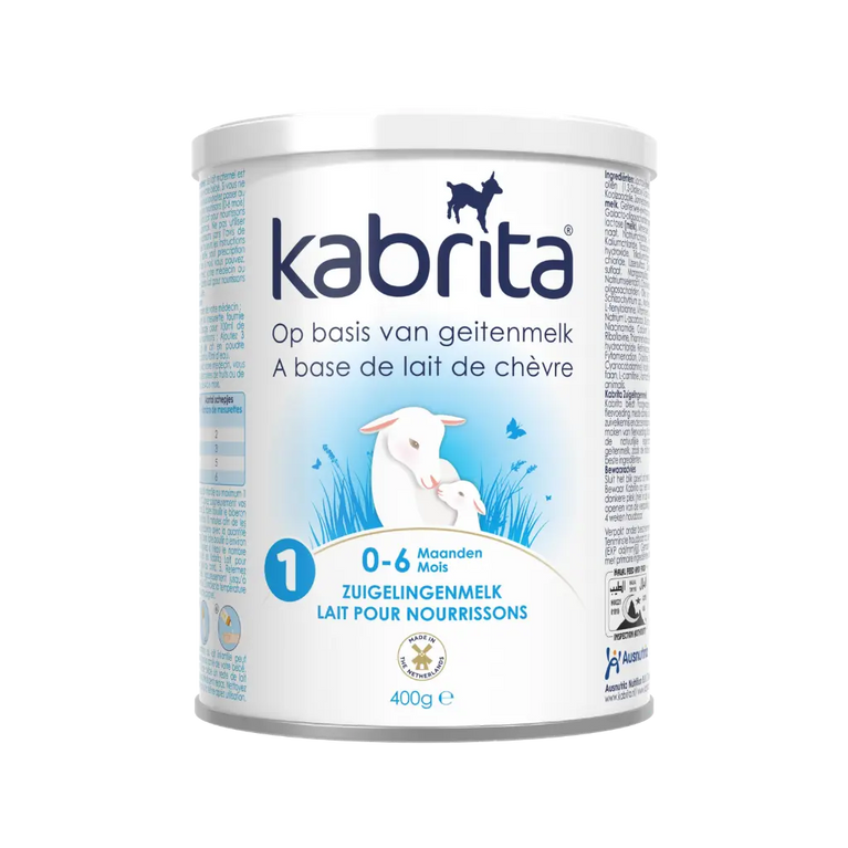 Kabrita 1, Mleko Początkowe z HMO na bazie mleka koziego, 0 – 6 miesięcy, 400 g
