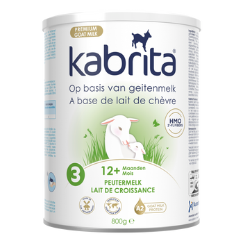 Kabrita 3, Mleko dla małych dzieci na bazie mleka koziego, 12m+, 800g Kabrita 3, Mleko dla małych dzieci na bazie mleka koziego, 12m+, 800g