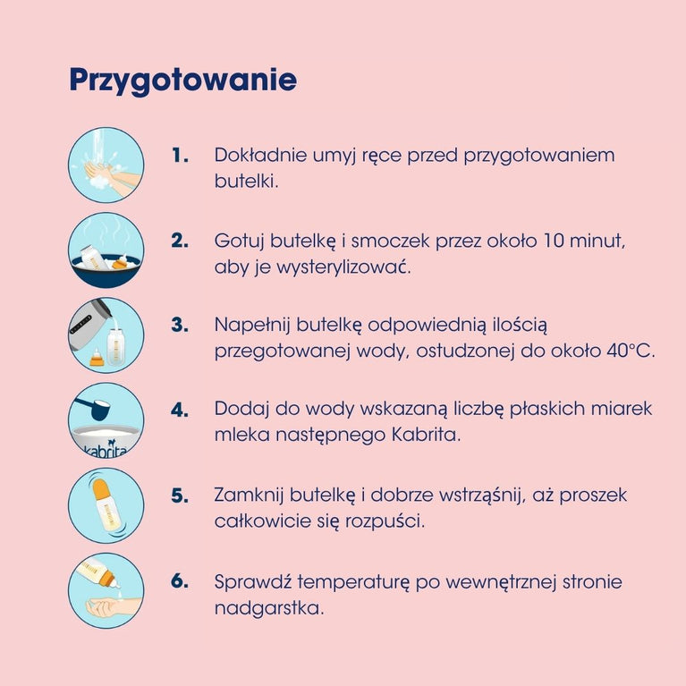 Kabrita 2, Mleko Następne z HMO na bazie mleka koziego, 6m+, 800g