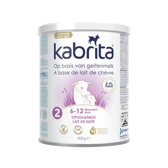 Kabrita 2, Mleko Następne z HMO na bazie mleka koziego, 6m+, 400 g