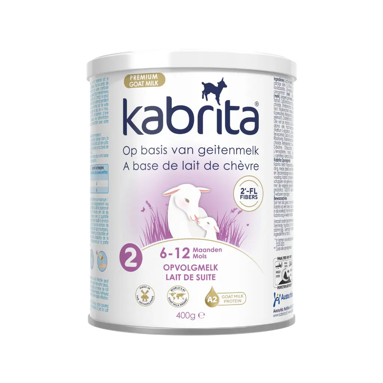 Kabrita 2, Mleko Następne z HMO na bazie mleka koziego, 6m+, 400 g